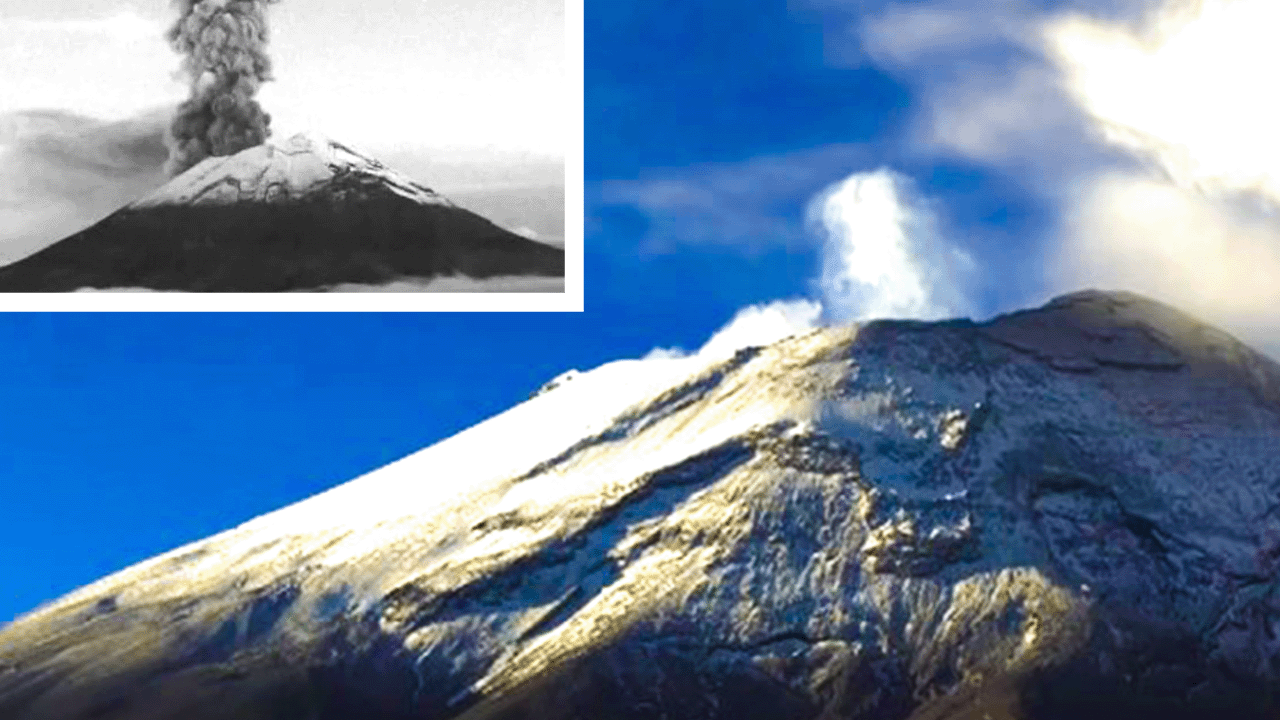 Popocatepetl Yanardağı’nda son 24 saatte 2 patlama
