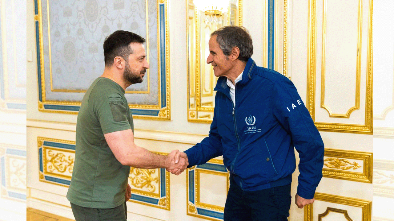 UAEA Başkanı Grossi, Kiev'de