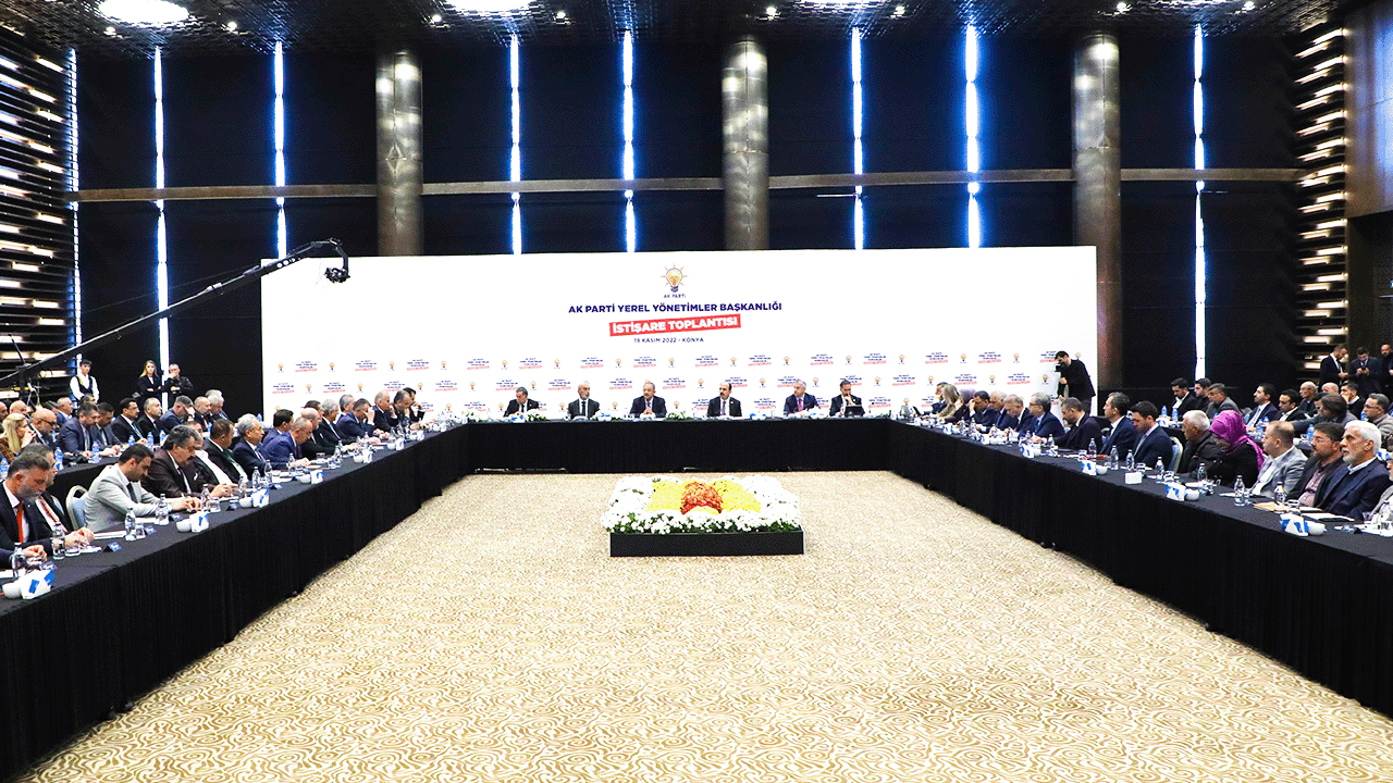 AK Parti Yerel Yönetimler Başkanlığı İstişare Toplantısı Konya’da yapıldı